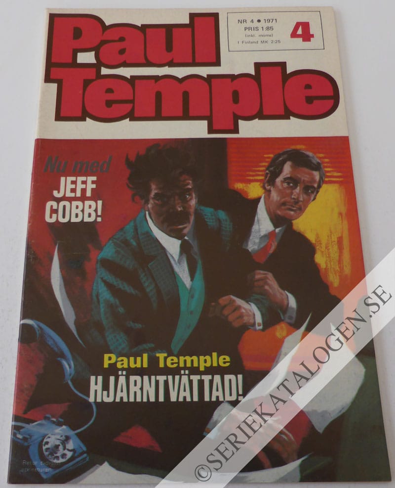 Framsida på Paul Temple #4 (1971)