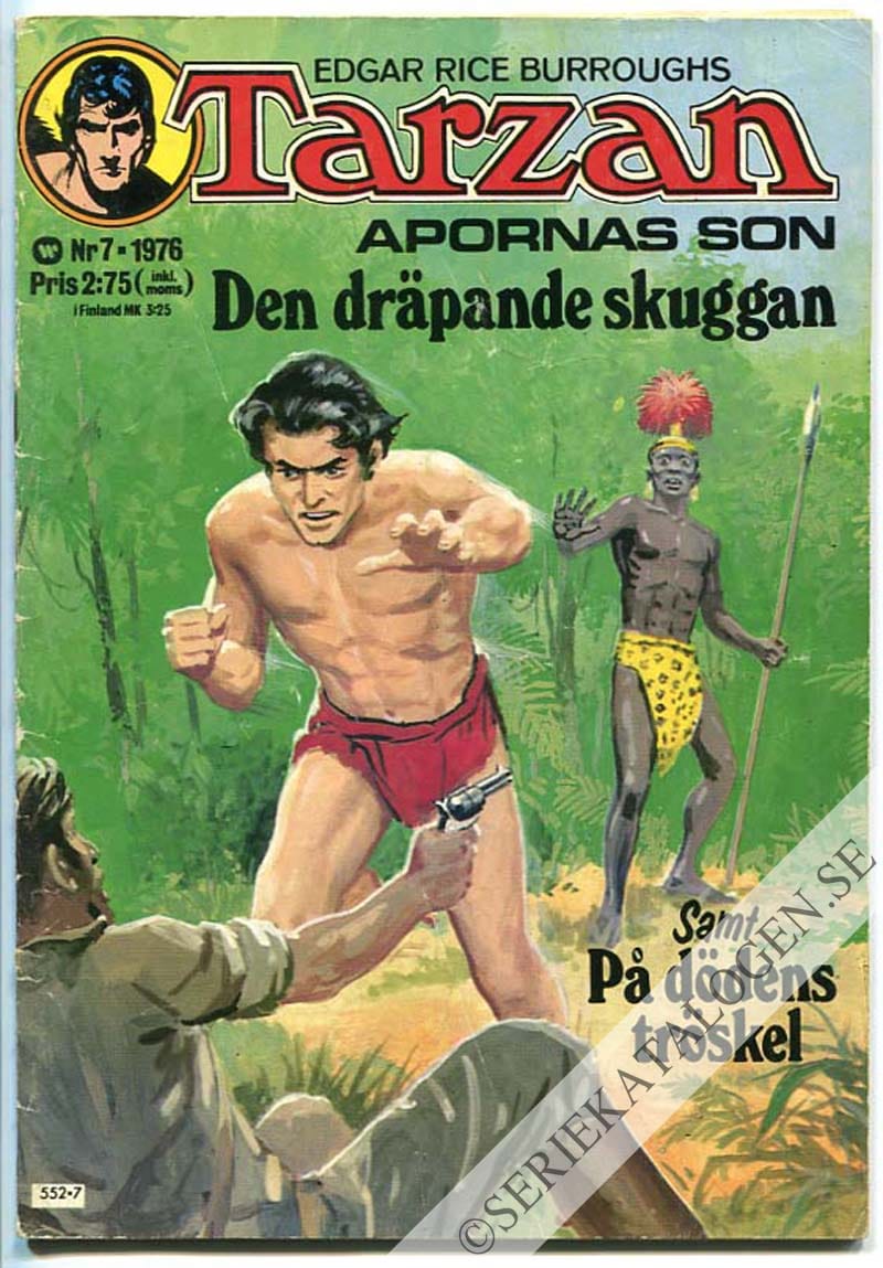 Framsida på Tarzan #7 (1976)