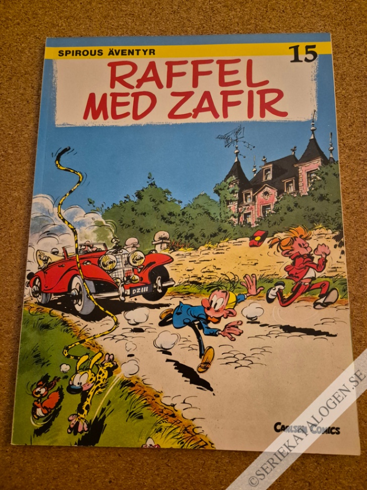 Framsida på Raffel med Zafir (1990)