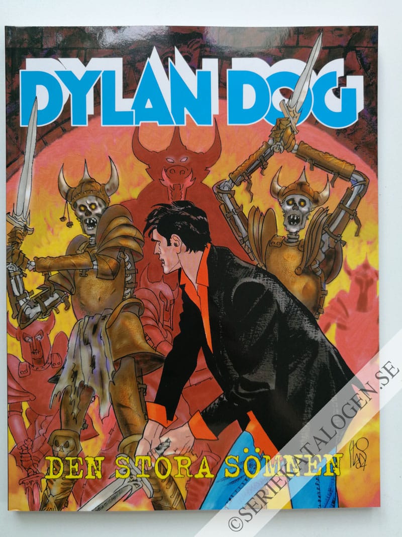 Framsida på Dylan Dog Den stora sömnen (2019)