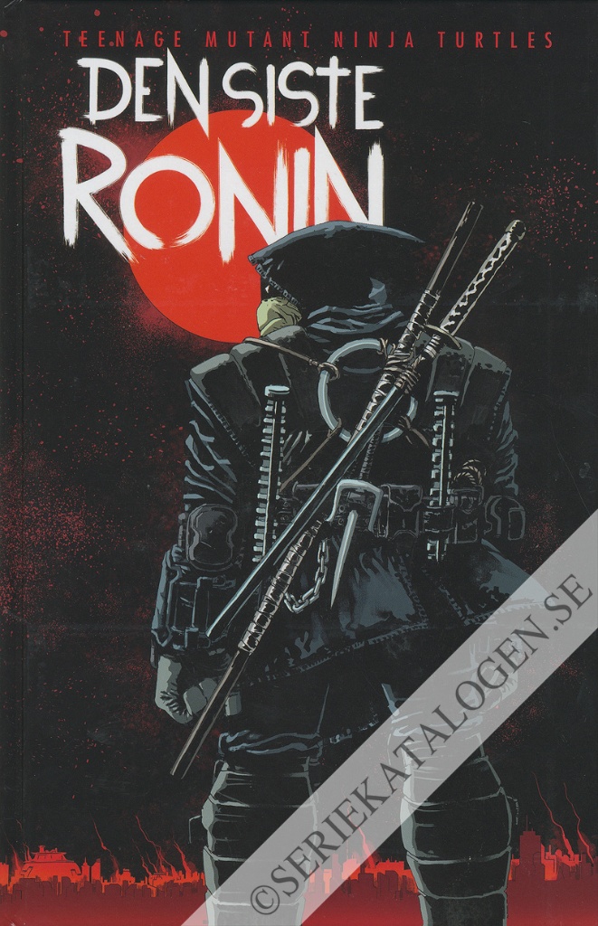 Framsida på Teenage mutant ninja Turtles Den siste ronin (2023)