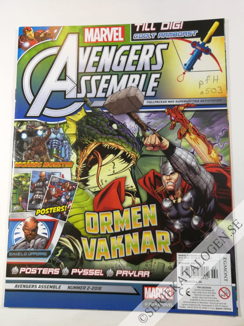 Framsida på Avengers Assemble #2 (2018)