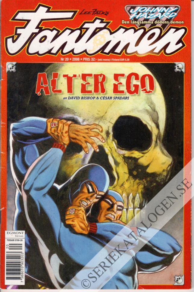 Framsida på Fantomen #20 (2008)
