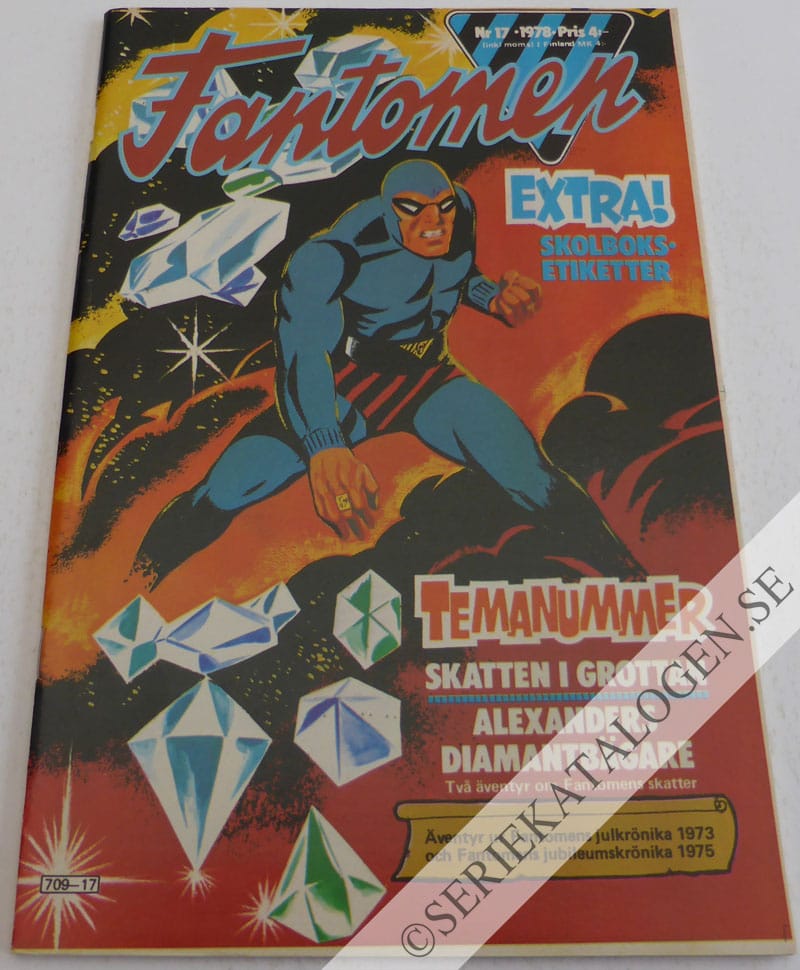 Framsida på Fantomen #17 (1978)