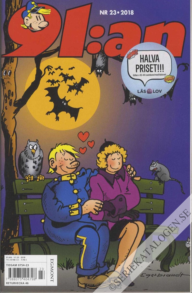 Framsida på 91:an #23 (2018)
