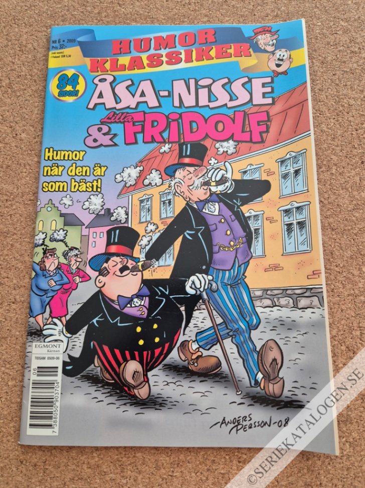 Framsida på Humorklassiker #6 (2009)