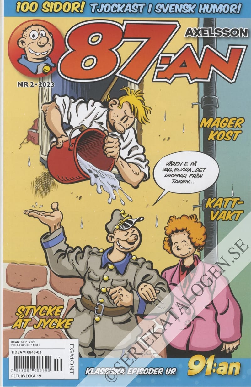 Framsida på 87:an Axelsson #2 (2023)