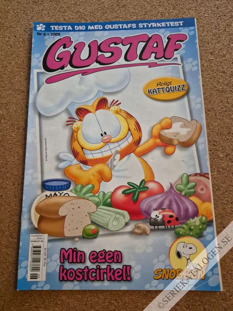 Framsida på Gustaf #6 (2009)