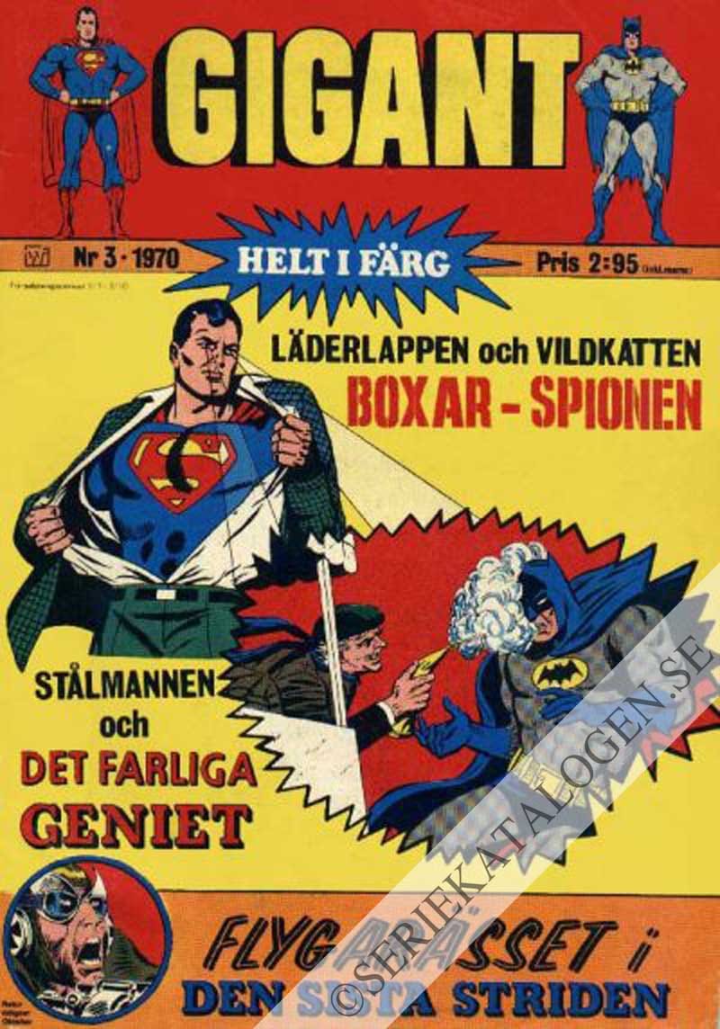 Framsida på Gigant #3 (1970)