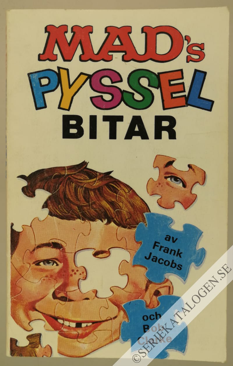 Framsida på MAD-pocket MAD's pysselbitar (1975)