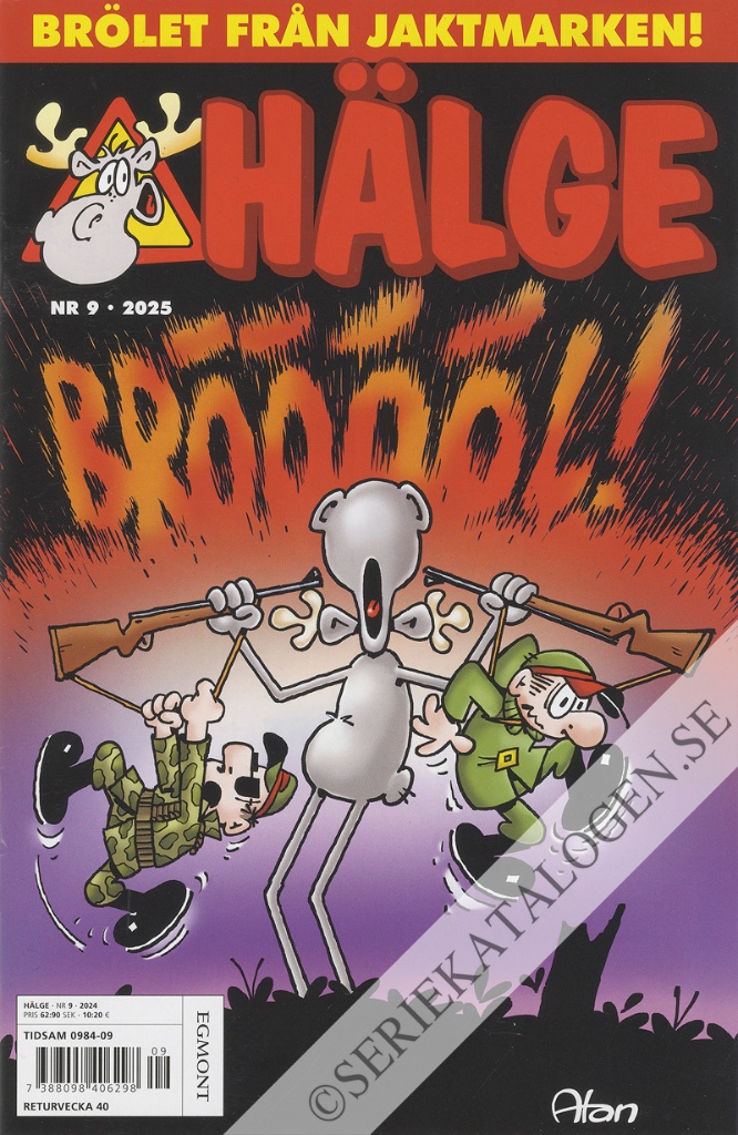 Framsida på Hälge #9 (2025)