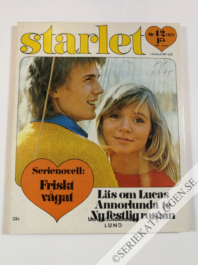 Framsida på Starlet #42 (1973)