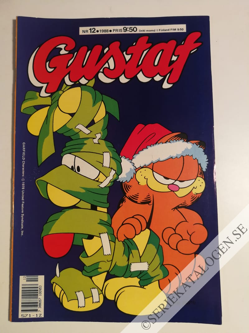 Framsida på Gustaf #12 (1988)