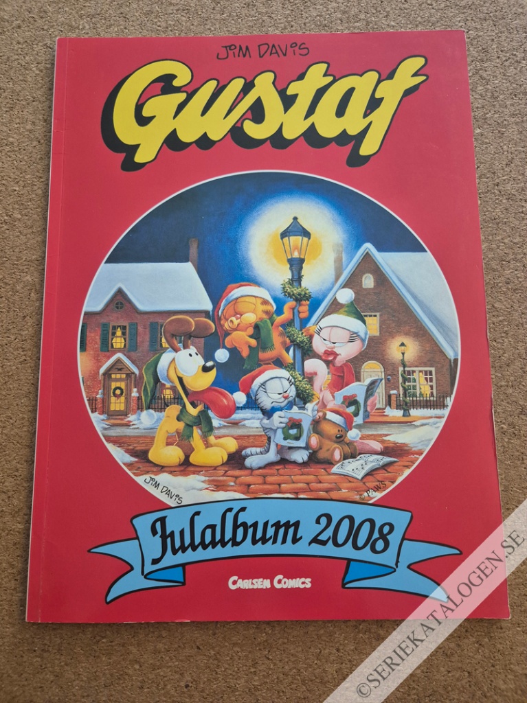 Framsida på Gustafs julalbum Julalbum 2008 (2008)