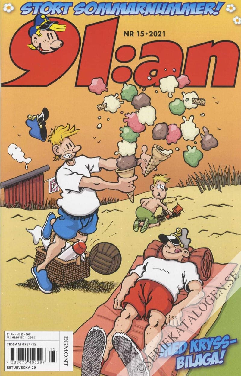 Framsida på 91:an #15 (2021)