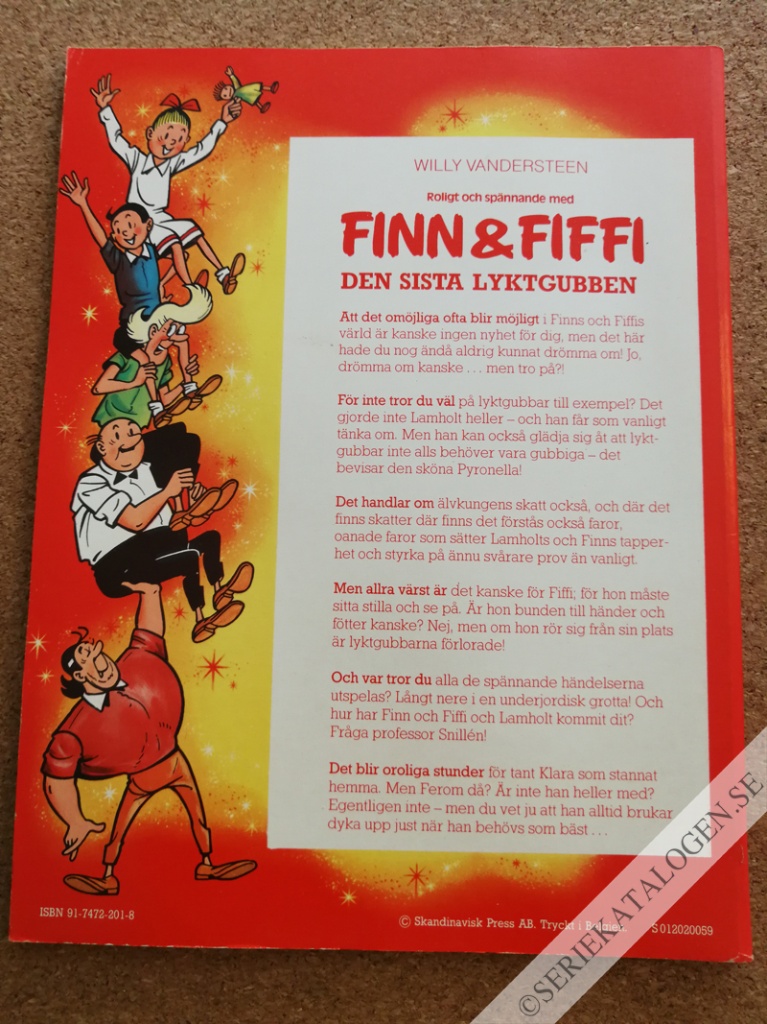Baksida på Den sista lyktgubben (1983)