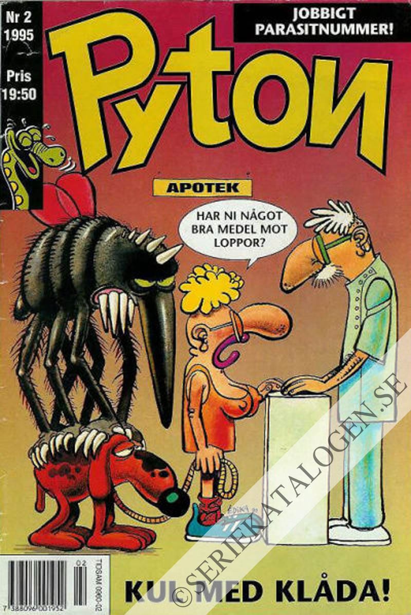 Framsida på Pyton #2 (1995)