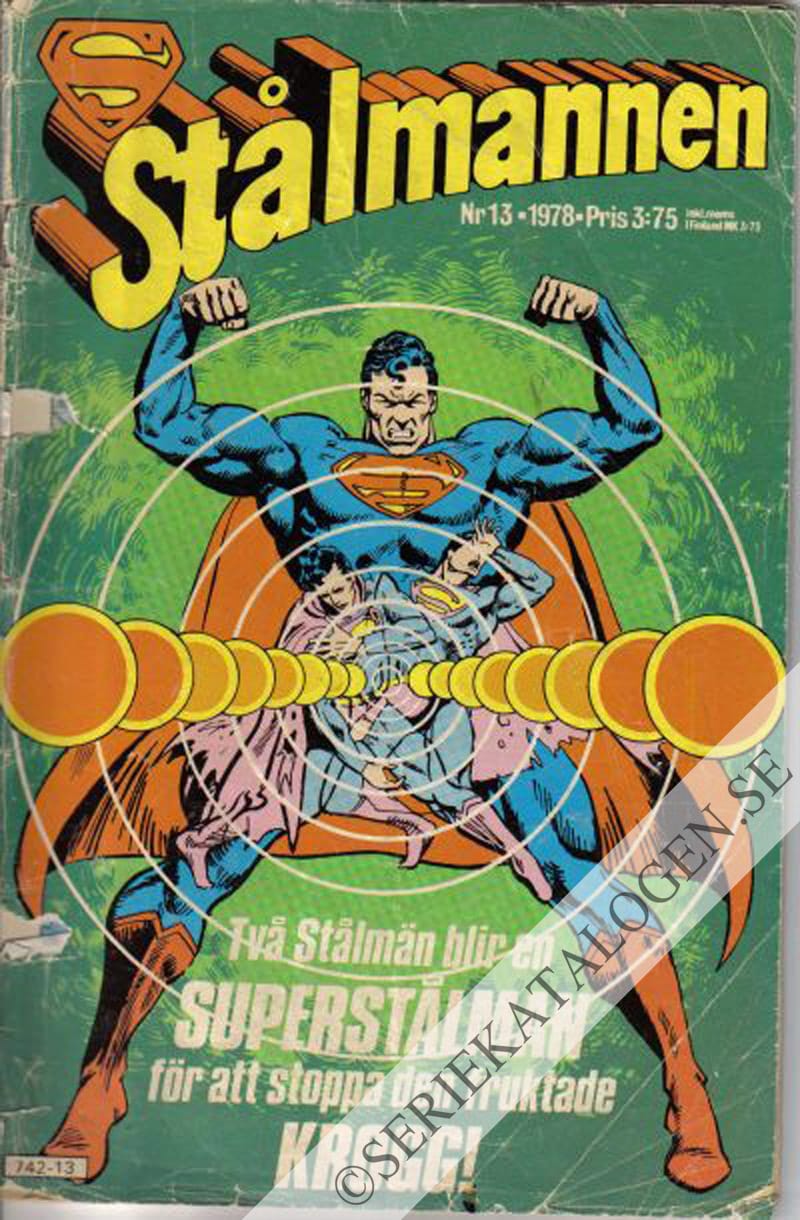 Framsida på Stålmannen #13 (1978)