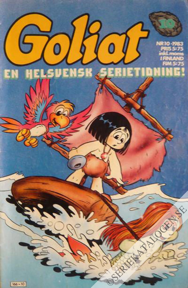 Framsida på Goliat #10 (1983)
