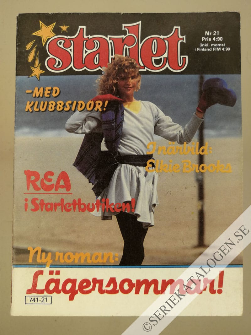 Framsida på Starlet #21 (1983)