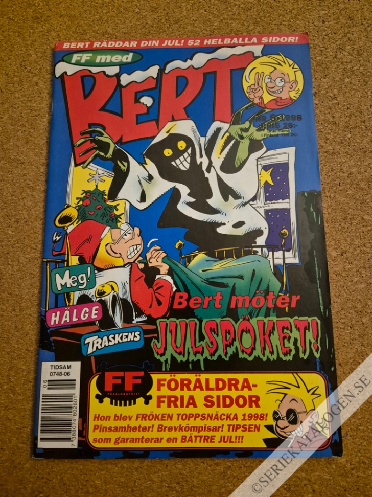 Framsida på FF med Bert #6 (1998)
