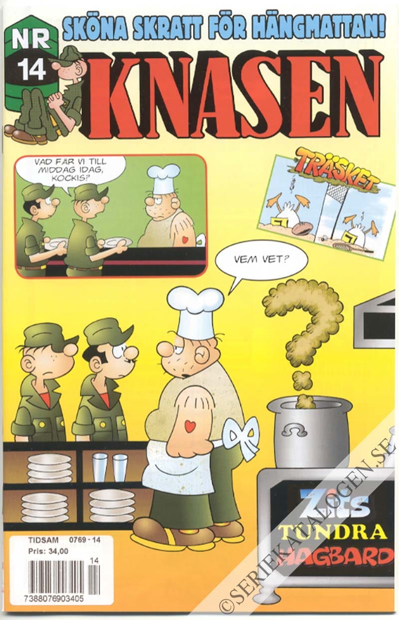Framsida på Knasen #14 (2009)