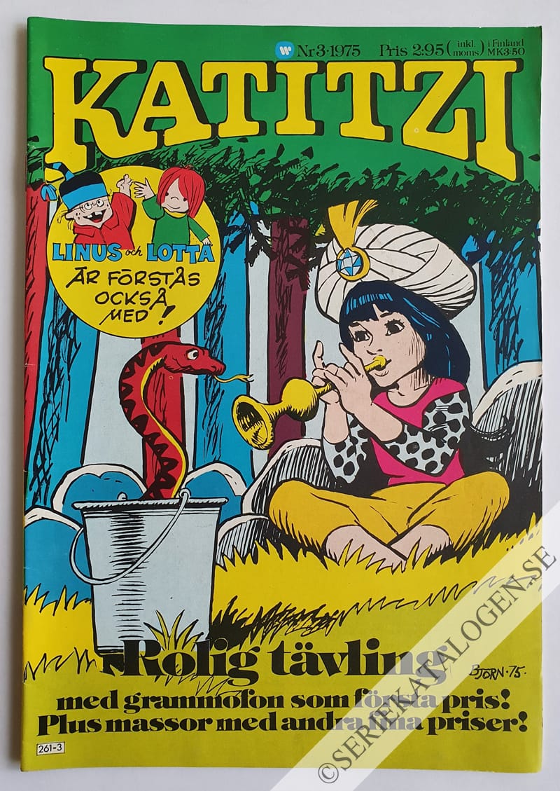 Framsida på Katitzi #3 (1975)