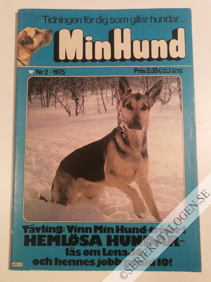 Framsida på Min hund #2 (1975)