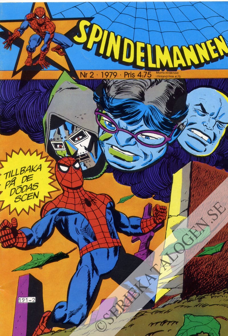 Framsida på Spindelmannen #2 (1979)