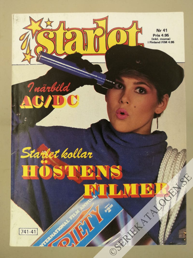Framsida på Starlet #41 (1984)