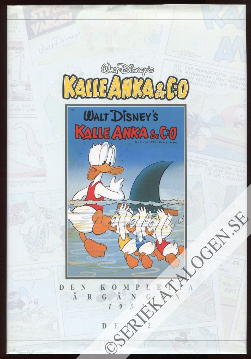 Framsida på Kalle Anka & C:o - den kompletta årgången 1953 del 2 (2002)