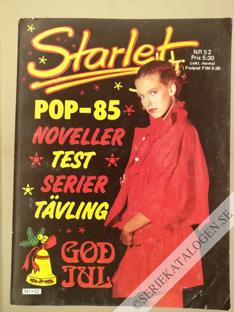 Framsida på Starlet #52 (1985)