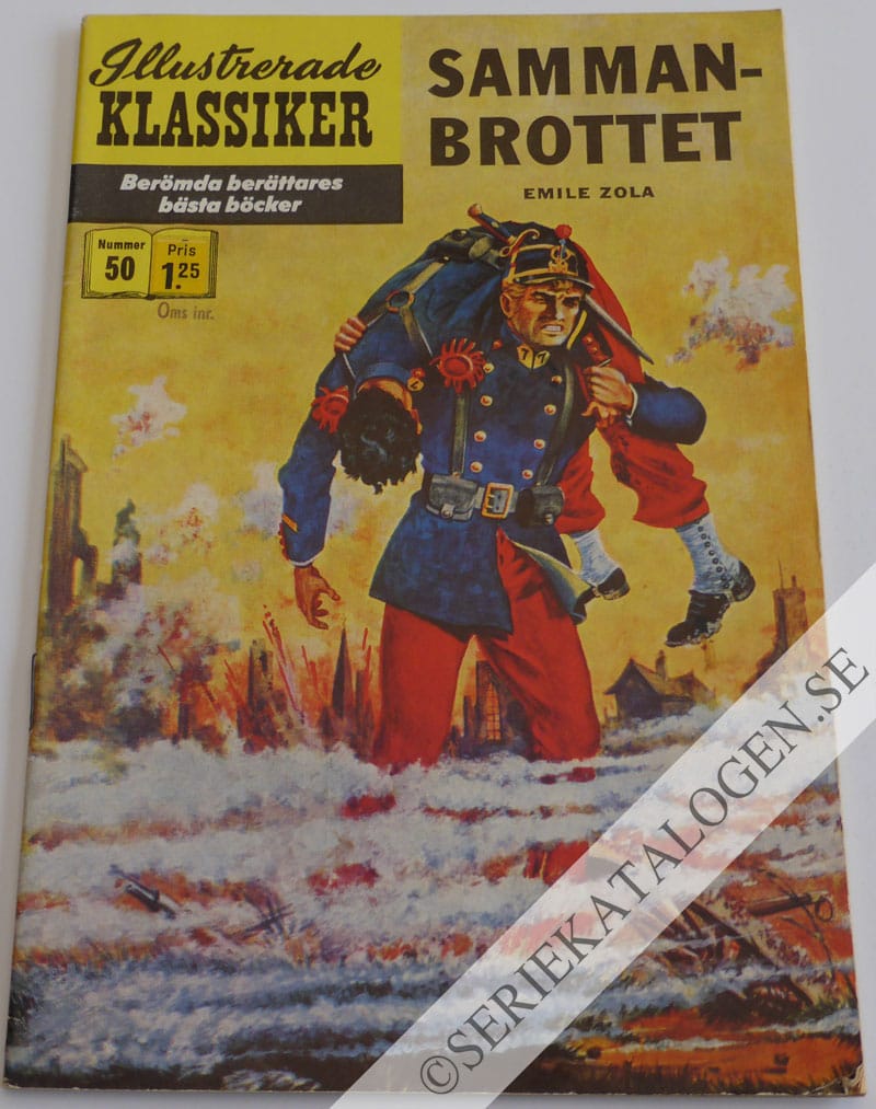 Framsida på Illustrerade Klassiker Sammanbrottet (1958)