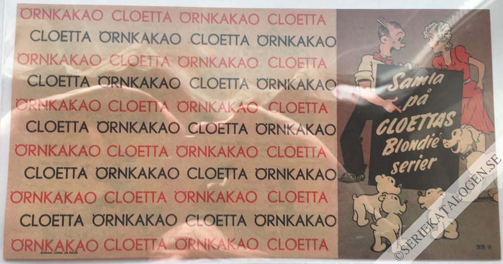 Baksida på På museum (19??)