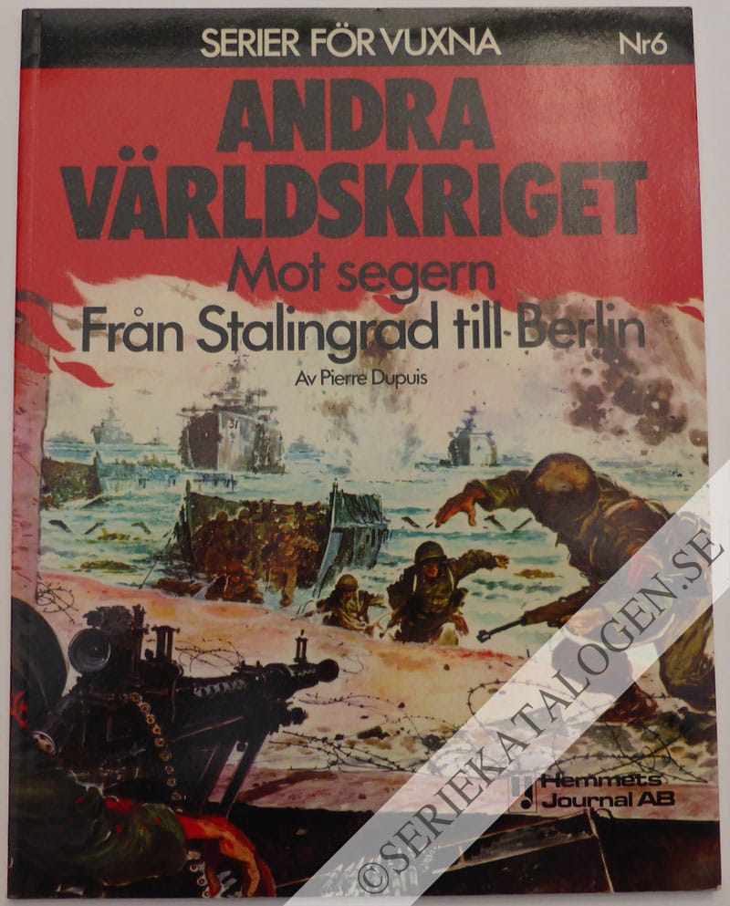 Framsida på Andra världskriget Mot segern - Från Stalingrad till Berlin (1978)