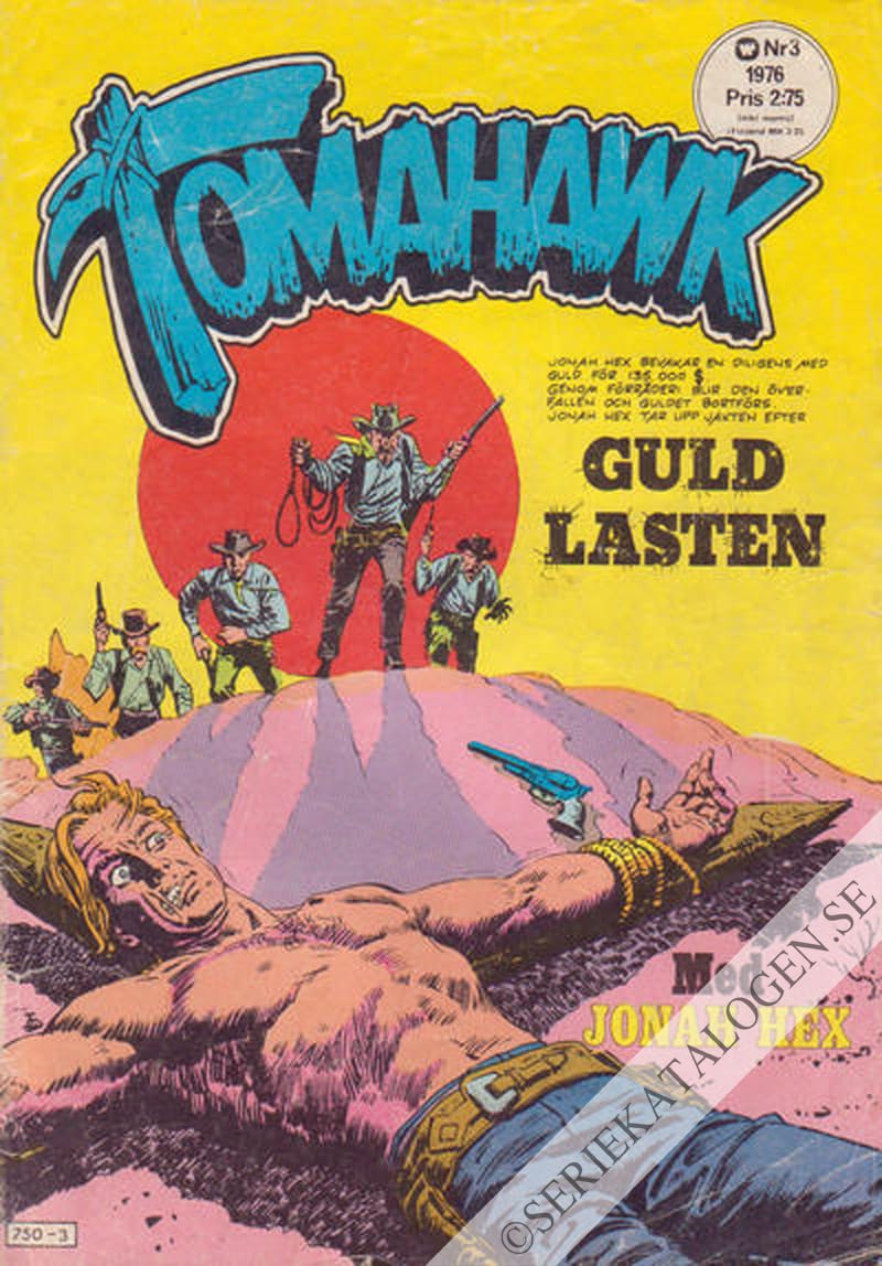 Framsida på Tomahawk #3 (1976)