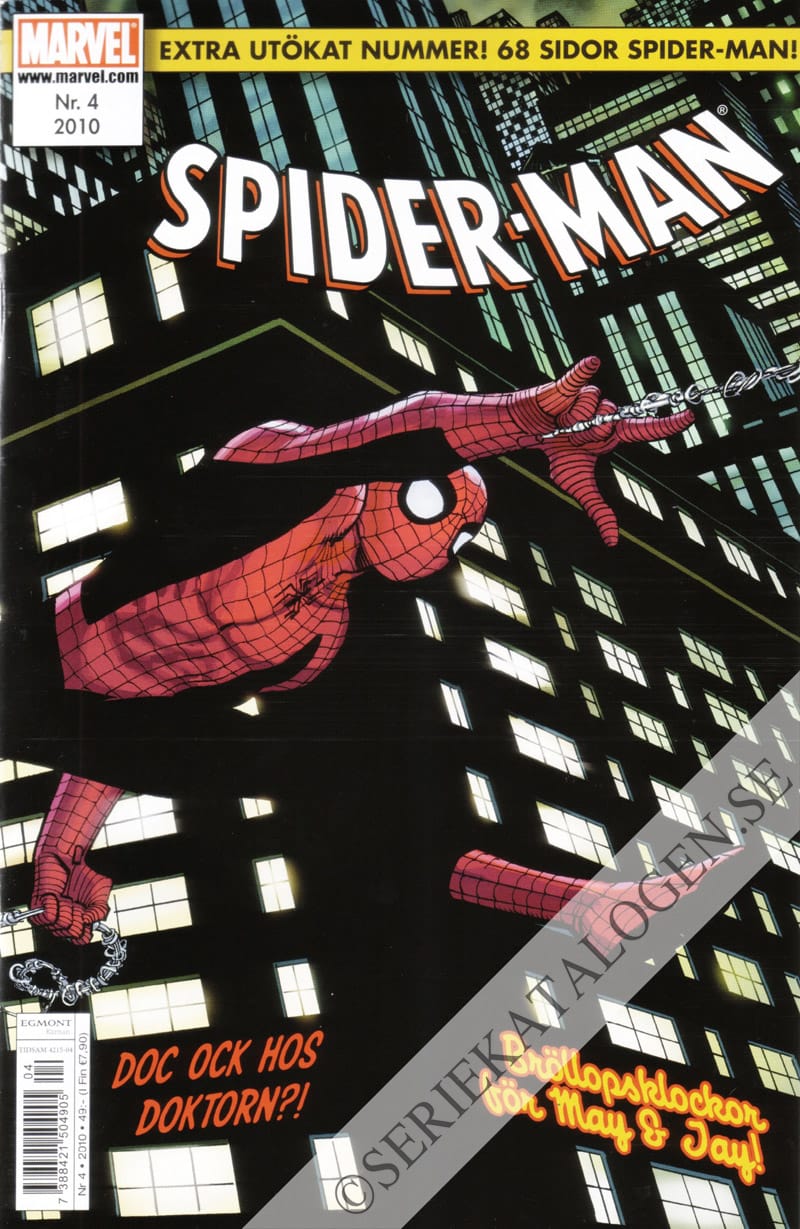 Framsida på Spider-Man #4 (2010)