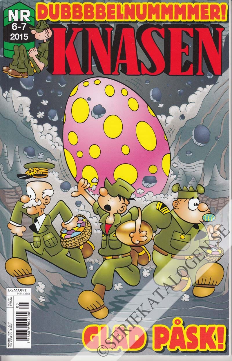 Framsida på Knasen #6-7 (2015)