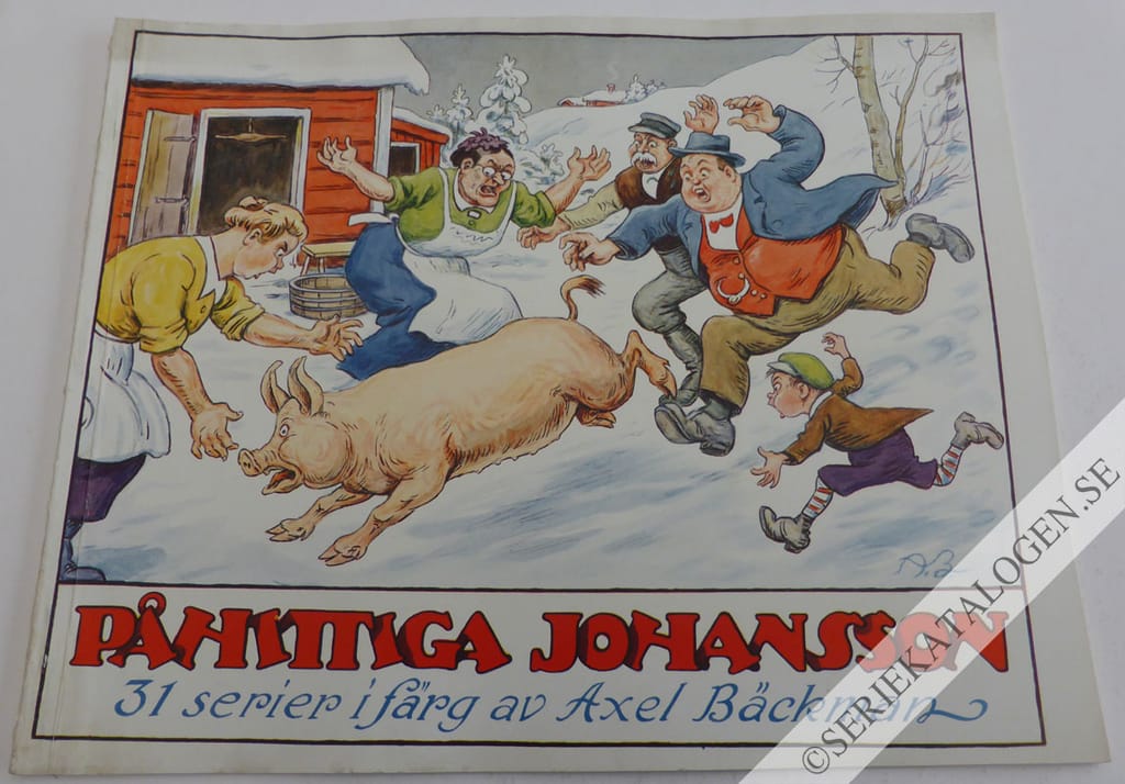 Framsida på Påhittiga Johansson # (1939)