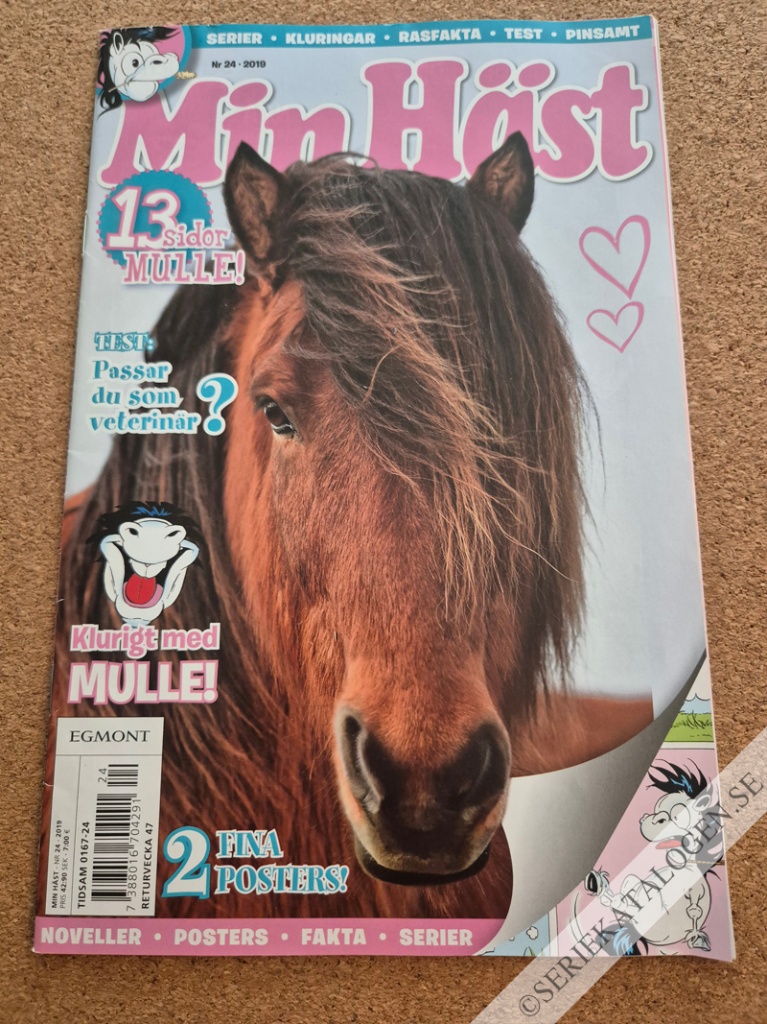Framsida på Min häst #24 (2019)