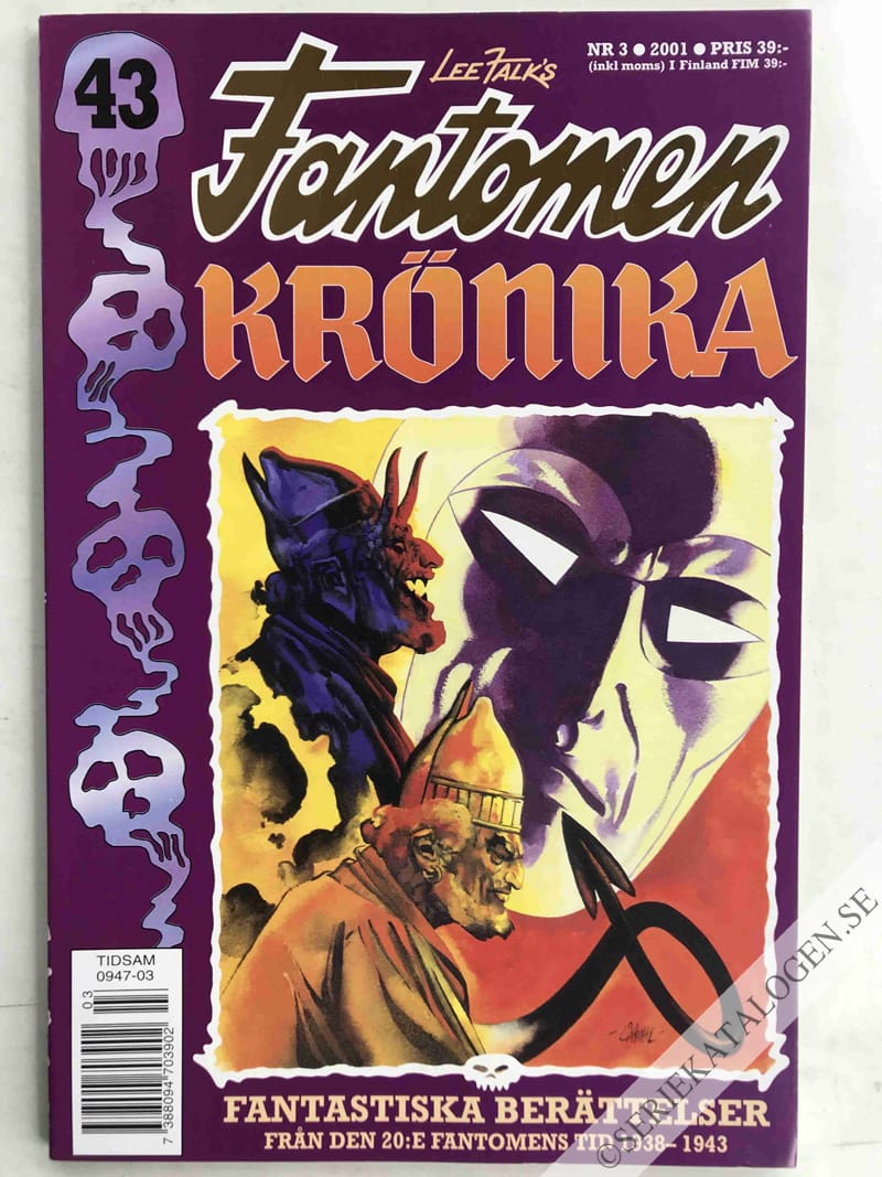 Framsida på Fantomen Krönika #3 (2001)