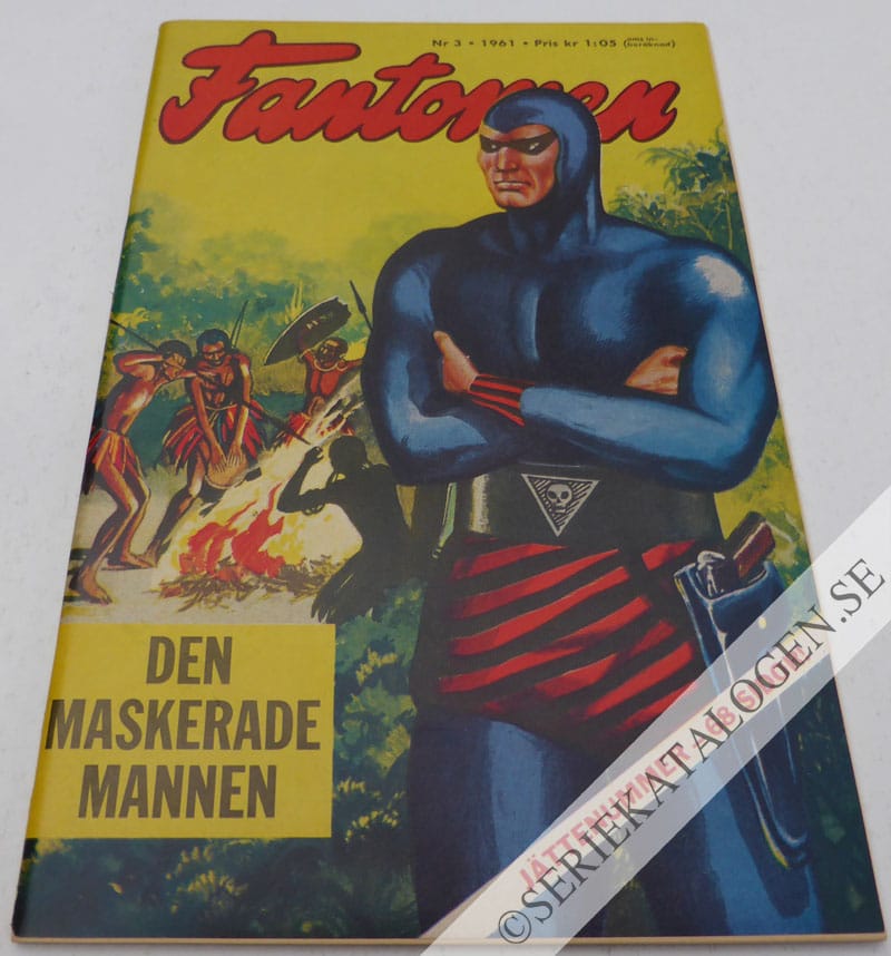 Framsida på Fantomen #3 (1961)