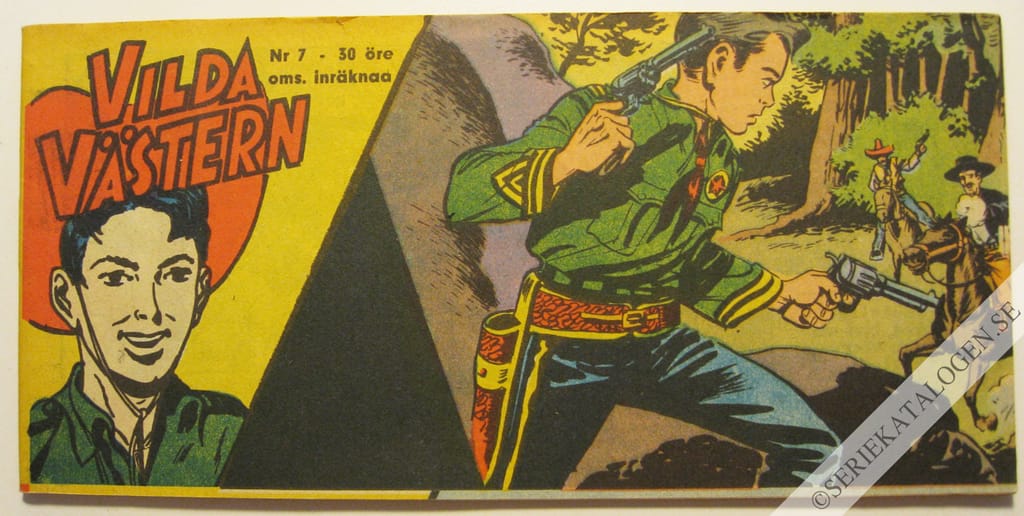 Framsida på Vilda Västern #7 (1961)