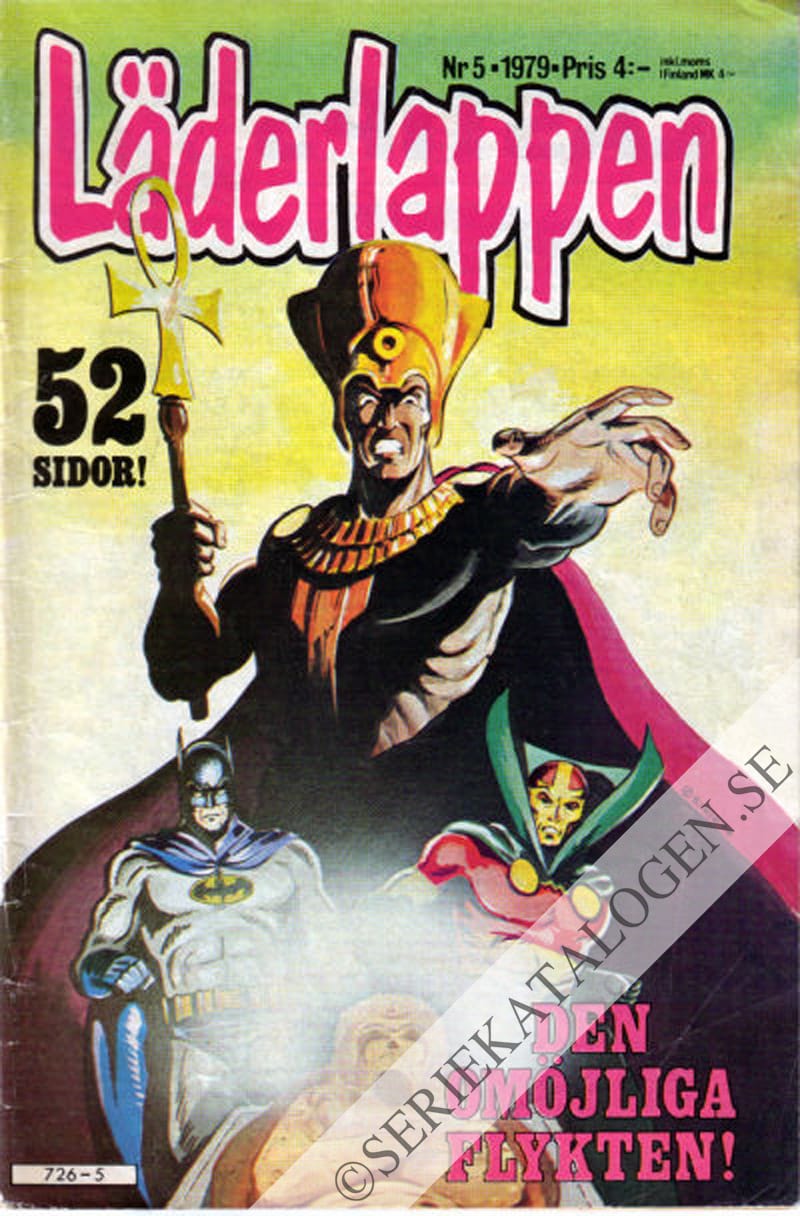Framsida på Läderlappen och Robin #5 (1979)