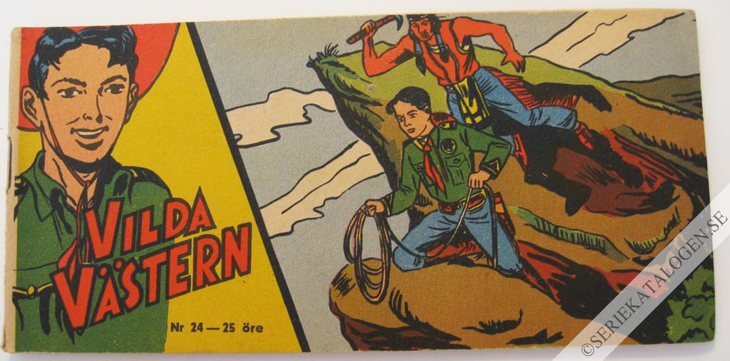 Framsida på Vilda Västern #24 (1956)