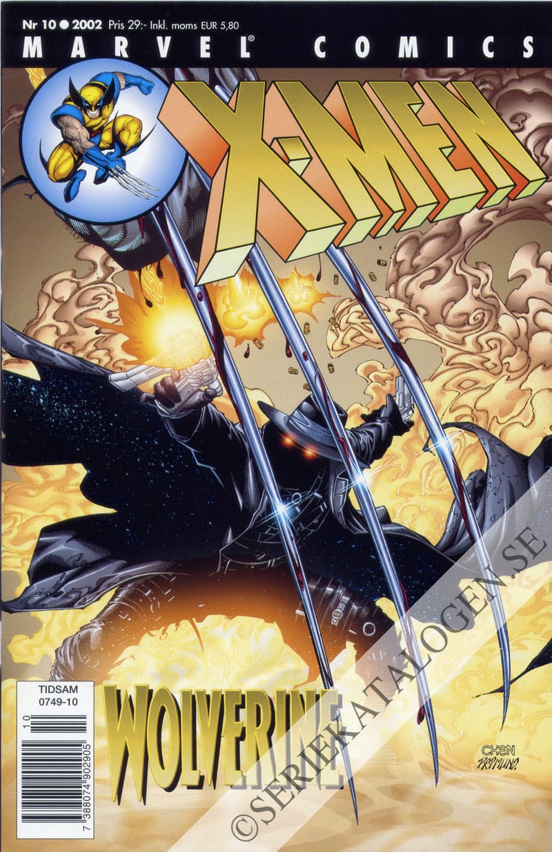 Framsida på X-Men #10 (2002)