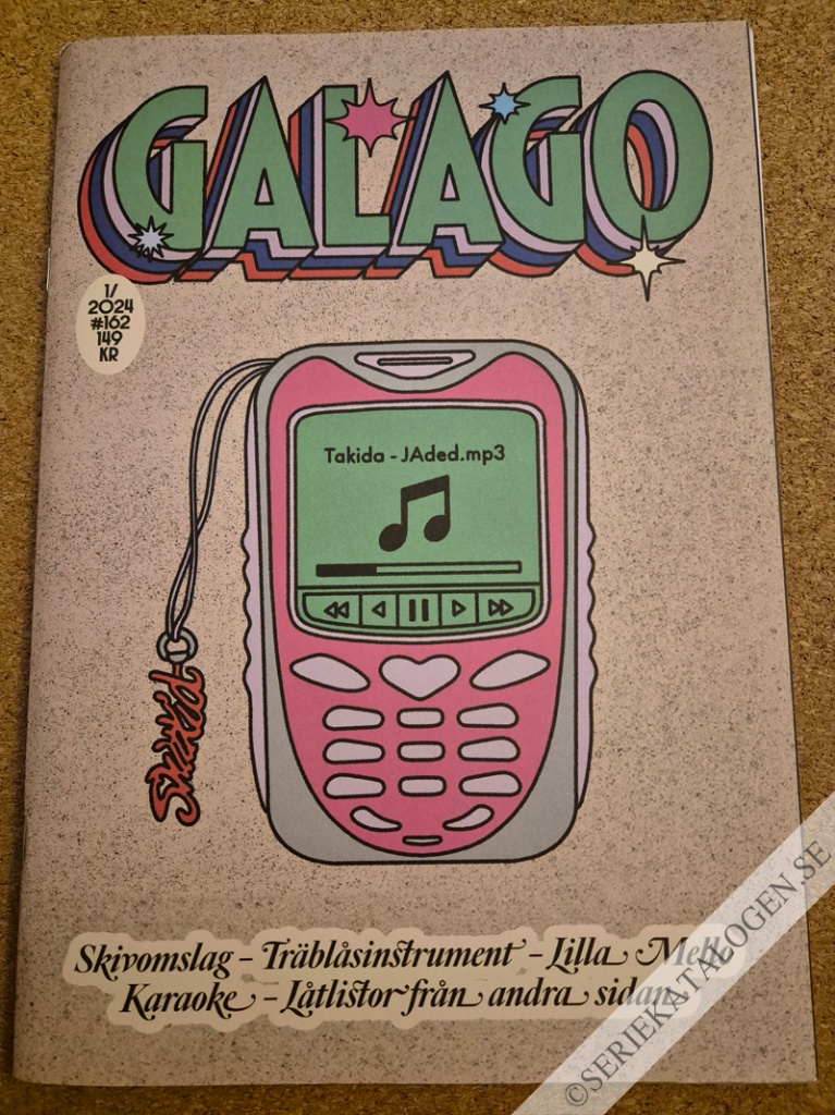 Framsida på Galago #1 (2024)
