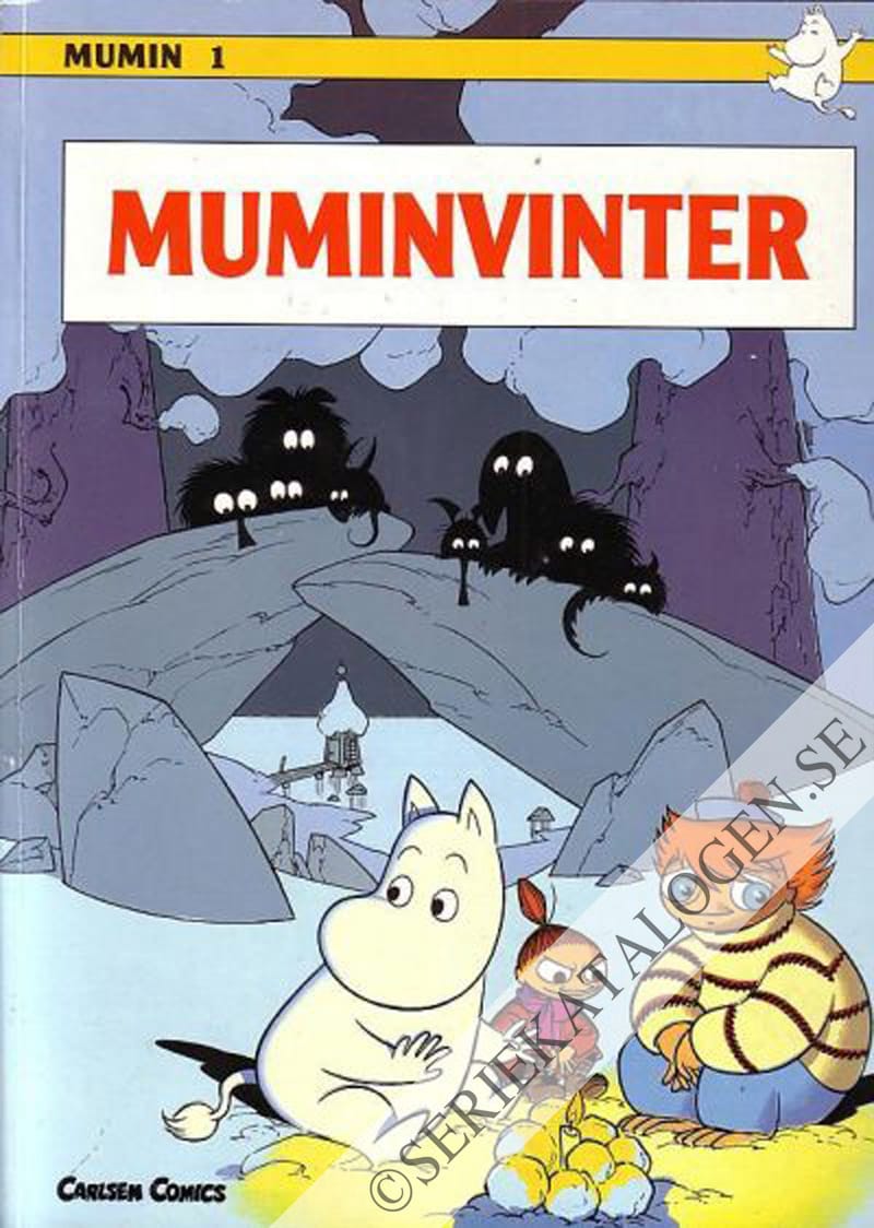 Framsida på Mumin Muminvinter (1993)