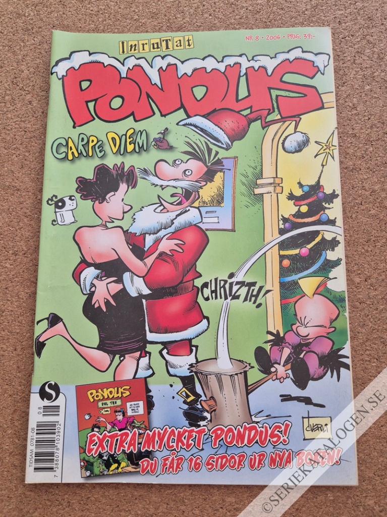 Framsida på Pondus #8 (2006)