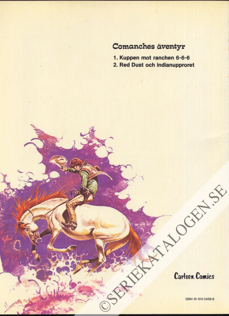 Baksida på Kuppen mot ranchen 6-6-6 (1980)